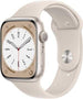 Apple watch series 8 oled 45 mm beige gps (satellitare) - (apl watch s8 gps 45 str-al mnp23nf/a)