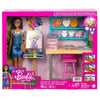 Barbie relax and create atelier - playset con bambola e plastilina per vasi e pittura - 25+ accessori - alta 29 cm - regalo per bambini 3-7 anni - HCM85
