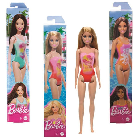 BAMBOLA BARBIE BEACH 3 ASS
