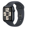 Aw se gps 44mm midnight aluminium case with midnight sport band - m/l - MXEK3QL/A