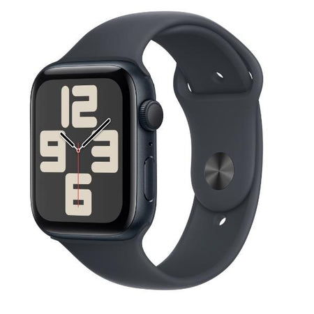 Aw se gps 44mm midnight aluminium case with midnight sport band - m/l - MXEK3QL/A