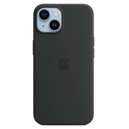Iphone 14 plus silicone case with magsafe - midnight - MW4Y3ZM/A