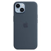 Iphone 14 silicone case with magsafe - storm blue - MW5T3ZM/A
