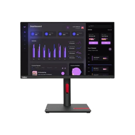 Lenovo thinkvision t24i-30 led display 60,5 cm (23.8\") 1920 x 1080 pixel full hd nero - 145898