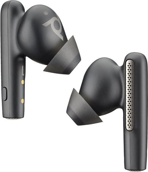 Poly auricolari nerofumo voyager free 60+ uc + adattatore bt700 usb-c + custodia di ricarica touchscreen - 7Y8G4AA