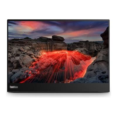Lenovo thinkvision m14t monitor pc 35,6 cm (14\) 2240 x 1400 pixel 2.2k led touch screen nero - 156451