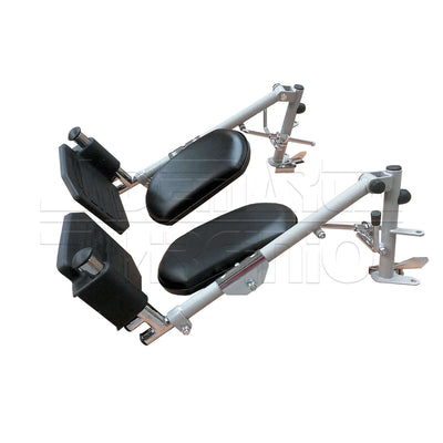 Coppia di Pedane Poggiapiedi Elevabili