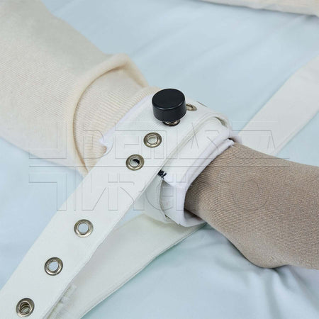 Coppia di Cavigliere per Letto in Poliestere