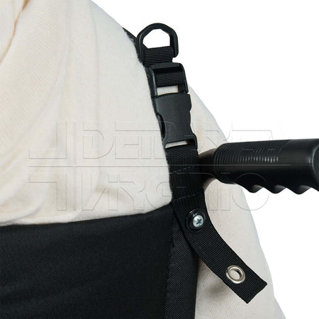Fissaggio Toracico a ' X ' con Zip Frontale