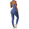 Sei G panta leggings blu elasticizzato fitnes SEIGS001