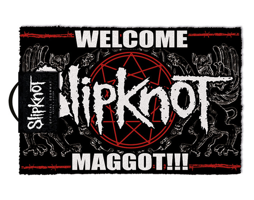 Zerbino Slipknot Welcome Maggot Cm 60X40 - Gp85411