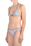 MC2 SAINT BARTH MC2 Saint Barth - Bikini - 451552 - Blu/Bianco da donna