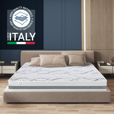 Materasso Memory Foam Baby CARBON | Altezza 22 cm | Made in Italy