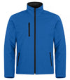 Softshell Royal Azzurro Giubbino Imbottito da Lavoro Tempo Libero Impermeabile Traspirante Taglie Forti