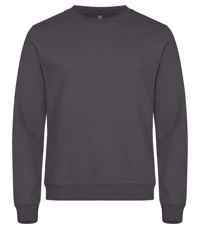 Felpa Clique Miami Antracite Grigio Metallo Girocollo