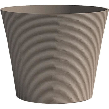 Vaso da fiori - GARDEN ID - Green Care Sense Taupe - 30 x 27 cm - 10 anni di garanzia - 100% riciclato - Resistente ai raggi UV e al gelo