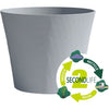 Vaso da fiori - GARDEN ID - Green Care Sense Pietra blu - 30 x 27 cm - Garanzia 10 anni - 100% riciclato - Resistente ai raggi UV e al gelo