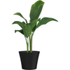 Vaso da fiori - GARDEN ID - Green Care Sense Nero-Antracite - 40 x 34 cm - Garanzia 10 anni - 100% riciclato - Resistente ai raggi UV e al gelo