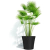 Vaso da fiori - GARDEN ID - Green Care Sense Nero-Antracite - 40 x 34 cm - Garanzia 10 anni - 100% riciclato - Resistente ai raggi UV e al gelo