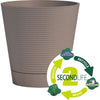 Vaso riserva acqua - GARDEN ID - Green Care Sense Taupe 40 cm - Garanzia 10 anni - 100% riciclato