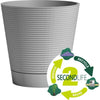 Vaso riserva acqua - GARDEN ID - Green Care Sense Blu-Grigio 40 cm - Garanzia 10 anni - 100% riciclato