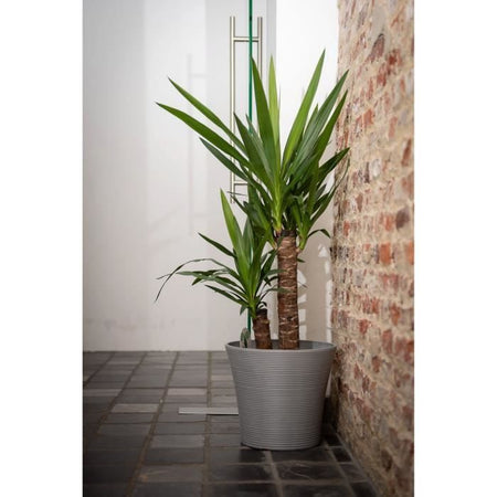 Vaso riserva acqua - GARDEN ID - Green Care Sense Nero-Antracite 40 cm - Garanzia 10 anni - 100% riciclato