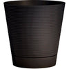 Vaso riserva acqua - GARDEN ID - Green Care Sense Nero-Antracite 40 cm - Garanzia 10 anni - 100% riciclato