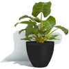 Vaso da fiori - GARDEN ID - Green Care Impact Nero-Anth - 30 x 26 cm - Garanzia 10 anni - 100% riciclato - Resistente ai raggi UV/gel