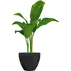 Vaso da fiori - GARDEN ID - Green Care Impact Nero-Anth - 40 x 31 cm - Garanzia 10 anni - 100% riciclato - Resistente ai raggi UV/gel