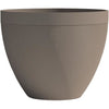 Vaso da fiori - GARDEN ID - Green Care Impact Taupe - 50 x 41 cm - Garanzia 10 anni - 100% riciclato - Resistente ai raggi UV/gel