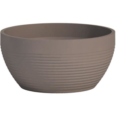 Tazza - GARDEN ID - Green Care Impact Taupe - 25 x 12 cm - Garanzia 10 anni - 100% riciclato - Resistente ai raggi UV/gel