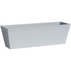 Jardiniere - GARDEN ID - Green Care Impact Blu-Grigio - 50 x 16 x 16 cm - Garanzia 10 anni - 100% riciclato - Resistente ai raggi UV/gel