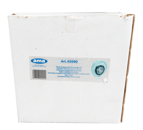 Faro da lavoro alogeno Ø 135mm da 24V 55W