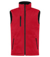 Gilet Softshell Rosso Giubbino Imbottito da Lavoro Tempo Libero Impermeabile Traspirante