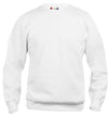 Felpa Girocollo Basic Bianco Bambino