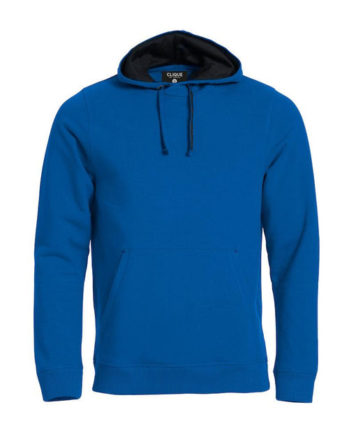 Felpa Classic Cappuccio Royal Azzurro Felpa Pesante con Tascone Uomo