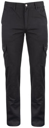 Pantalone Cargo Nero con Tasconi Pantalone da Lavoro Tempo Libero Multitasche