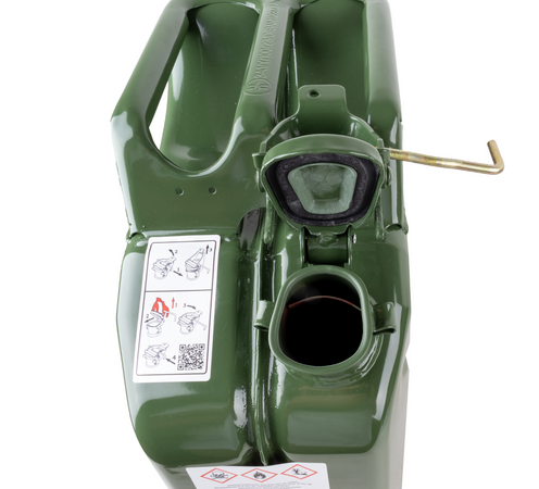 Tanica per carburante in metallo da 20L omologata TUV