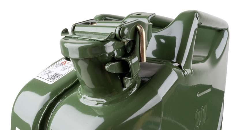 Tanica per carburante in metallo da 20L omologata TUV