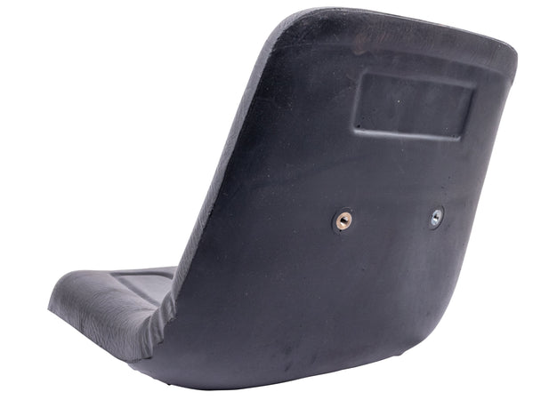 Sedile nero in poliuretano integrale per giardinaggio e pulizia industriale