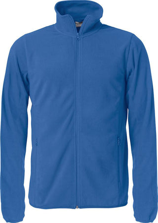 Micropile Clique Basic Royal Azzurro Zip Intera Giacca Micropile Antivento con Tasche