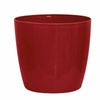 Vaso tondo Verve in plastica colorati da esterno e giardino fiori piante