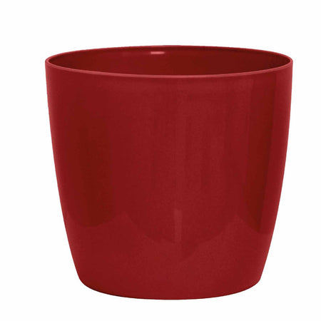 Vaso tondo "Verve" in plastica colorati da esterno e giardino fiori piante