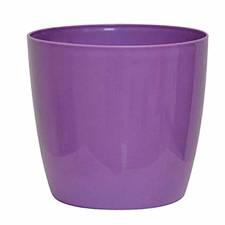 Vaso tondo "Verve" in plastica colorati da esterno e giardino fiori piante