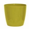 Vaso tondo Verve in plastica colorati da esterno e giardino fiori piante