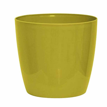 Vaso tondo "Verve" in plastica colorati da esterno e giardino fiori piante