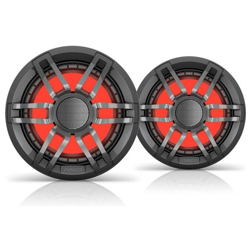 Coppia Casse Tower 6,5 Led Rgb Nera