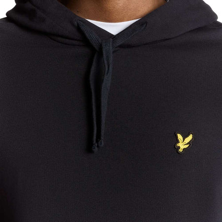 Lyle & Scott felpa blu navy con cappuccio ML416VOG
