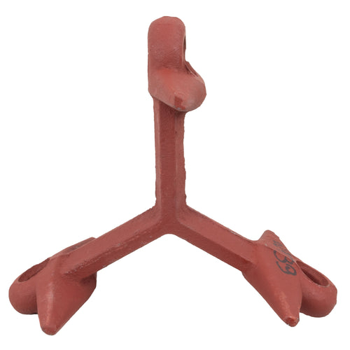 Tridente erpice adattabile Howard in ghisa confezione da 2 pezzi