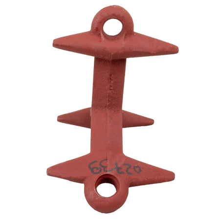 Tridente erpice adattabile Howard in ghisa confezione da 2 pezzi